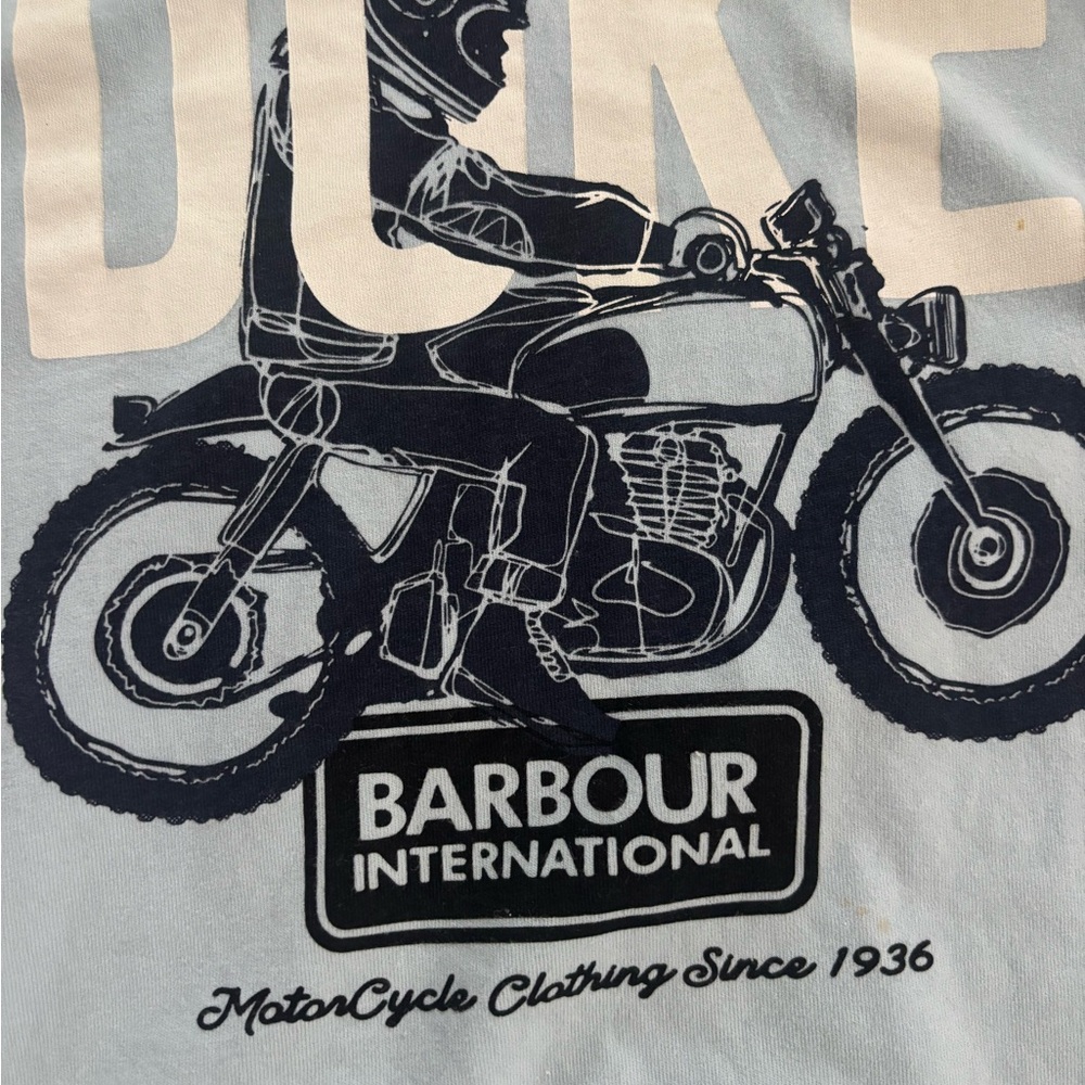 Barbour International Duke Motorcycle Tee Shirt - Picture 3 of 4